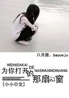 爲你打開的那扇心窗 封面
