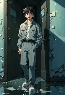 樓道里的灰衣訪客 封面