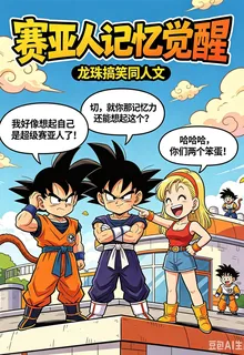 龍珠搞笑同人文：賽亞人記憶覺醒 封面