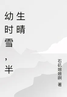 幼時雪，半生晴 封面