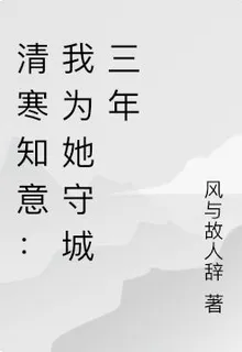 清寒知意：我爲她守城三年 封面