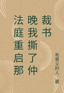 法庭重啓那晚我撕了仲裁書 封面