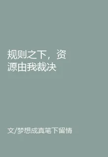 規則之下，資源由我裁決 封面