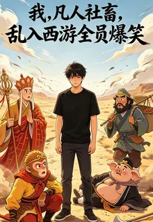 我，凡人社畜，亂入西遊全員爆笑 封面
