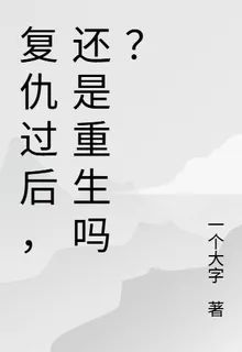 復仇過後，還是重生嗎？ 封面