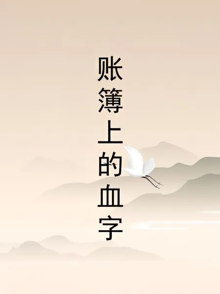 賬簿上的血字 封面