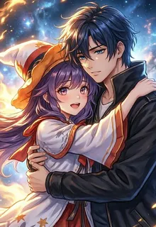 她與他一同轉生成爲魔法師 封面