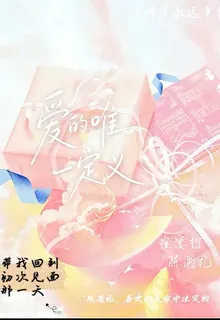 愛的唯一定義 封面