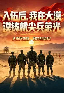 入伍後，我在大漠鑄就尖兵榮光 封面