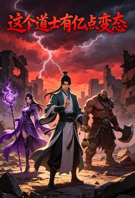 遊戲入侵：這個道士有億點變態 封面