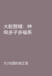 大乾贅婿：神級多子多福系統 封面