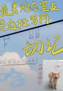 切記，直男網戀室友是自投羅網 封面