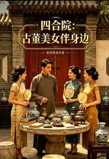 四合院，古董美女伴身邊 封面