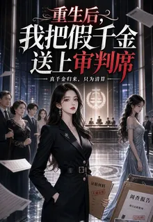 重生後，我把假千金送上審判席 封面