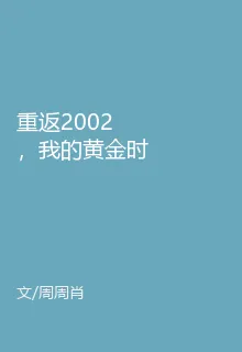重返2002，我的黃金時代 封面