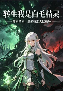 轉生變成白毛精靈 封面