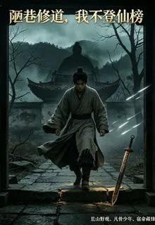 陋巷修道，我不登仙榜 封面