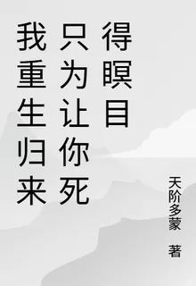 我重生歸來只爲讓你死得瞑目 封面