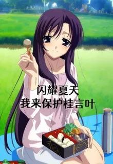 閃耀夏天：我來保護桂言葉 封面