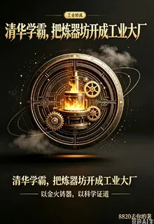 清華學霸，把煉器坊開成工業大廠 封面