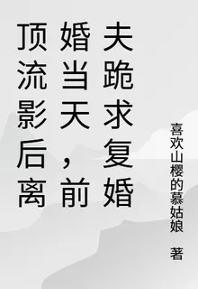 頂流影后離婚當天，前夫跪求復婚 封面