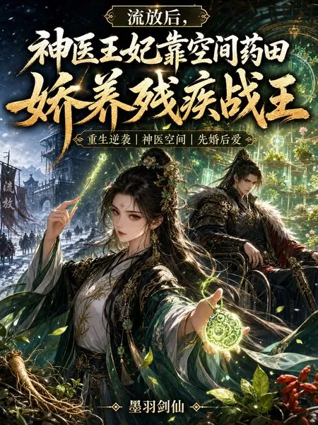 流放後，神醫王妃靠空間藥田嬌養 封面
