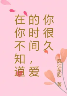 在你不知道的時間，愛你很久 封面