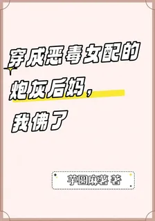 穿成惡毒女配的炮灰後媽，我佛了 封面