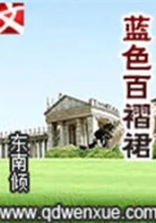 藍色百褶裙 封面
