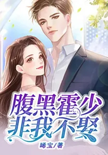 腹黑霍少非我不娶 封面