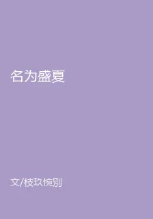 名爲盛夏 封面