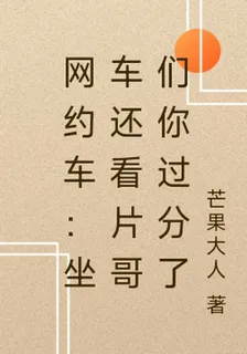 網約車：坐車還看片哥們你過分了 封面