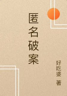 匿名破案 封面