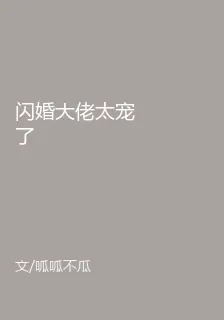閃婚大佬太寵了 封面