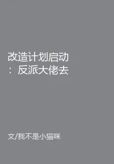 改造計劃啓動：反派大佬去快穿 封面