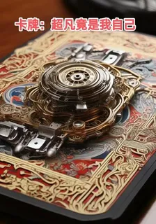 卡牌：超凡竟是我自己 封面