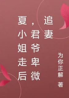 夏小姐走後，君爺卑微追妻 封面