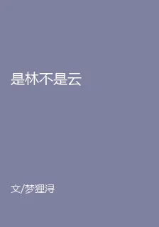 是林不是雲 封面