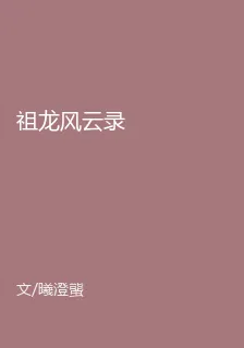 祖龍風雲錄 封面