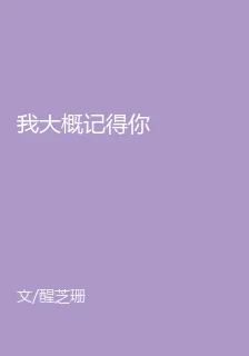 我大概記得你 封面