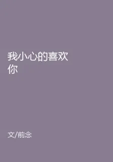 我小心的喜歡你 封面