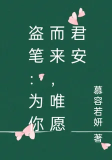 盜筆：爲你而來，唯願君安 封面
