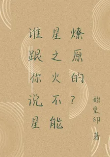 誰跟你說星星之火不能燎原的？ 封面