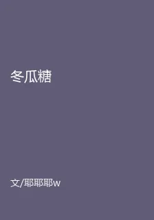 冬瓜糖 封面