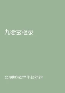 九衢玄樞錄 封面