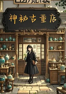 神祕古董店！ 封面