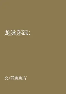 龍脈迷蹤： 封面