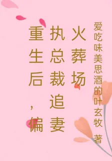 重生後，偏執總裁追妻火葬場 封面