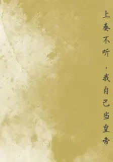 上奏不聽，我自己當皇帝 封面