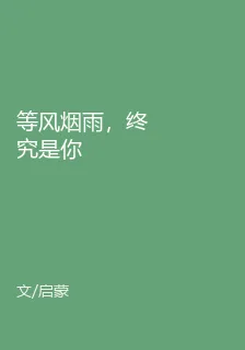 等風煙雨，終究是你 封面